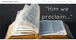 Desktop Screenshot of lincolntonbaptist.org